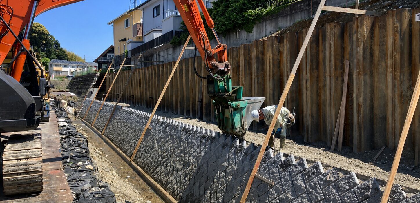ブロック積み・石積みスタッフ（中途）
